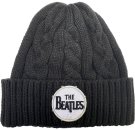 BEATLES DRUM LOGO CABLE KNIT BEANIE