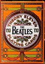 BEATLES PREMIUM PLAYING CARDS - ORANGE