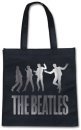 BEATLES JUMPING BLACK ECO TOTE