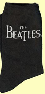 THE BEATLES HORIZONTAL LOGO WOMEN'S SOCKS