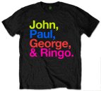 SGT PEPPER COLORS JOHN, PAUL, GEORGE & RINGO