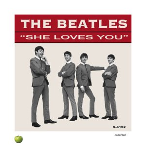 BEATLES SHE LOVES YOU (US) LITHOGRAPH - UNFRAMED
