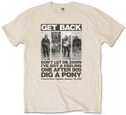 BEATLES ROOFTOP PANELS NATURAL TEE Only 1 XL Left