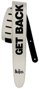 BEATLES GET BACK VEGAN GUITAR STRAP