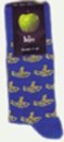 BLUE YELLOW SUBMARINE MENS SOCKS