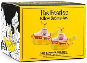 YELLOW SUBMARINE SALT & PEPPER SHAKERS