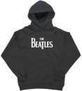 BEATLES LOGO BLACK HOODIE