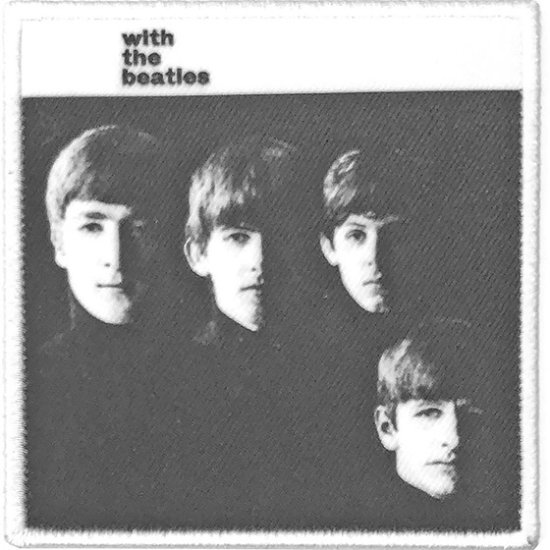 WITH THE BEATLES ALBUM COVER PATCH - Click Image to Close