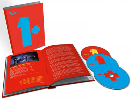 THE BEATLES "1+" DELUXE LIMITED ED. CD + 2 BLU-RAY - Click Image to Close
