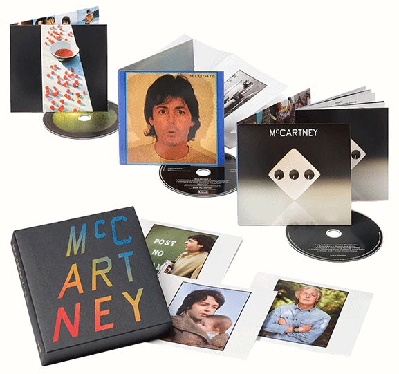 McCARTNEY l / ll / lll 3 CD BOX SET