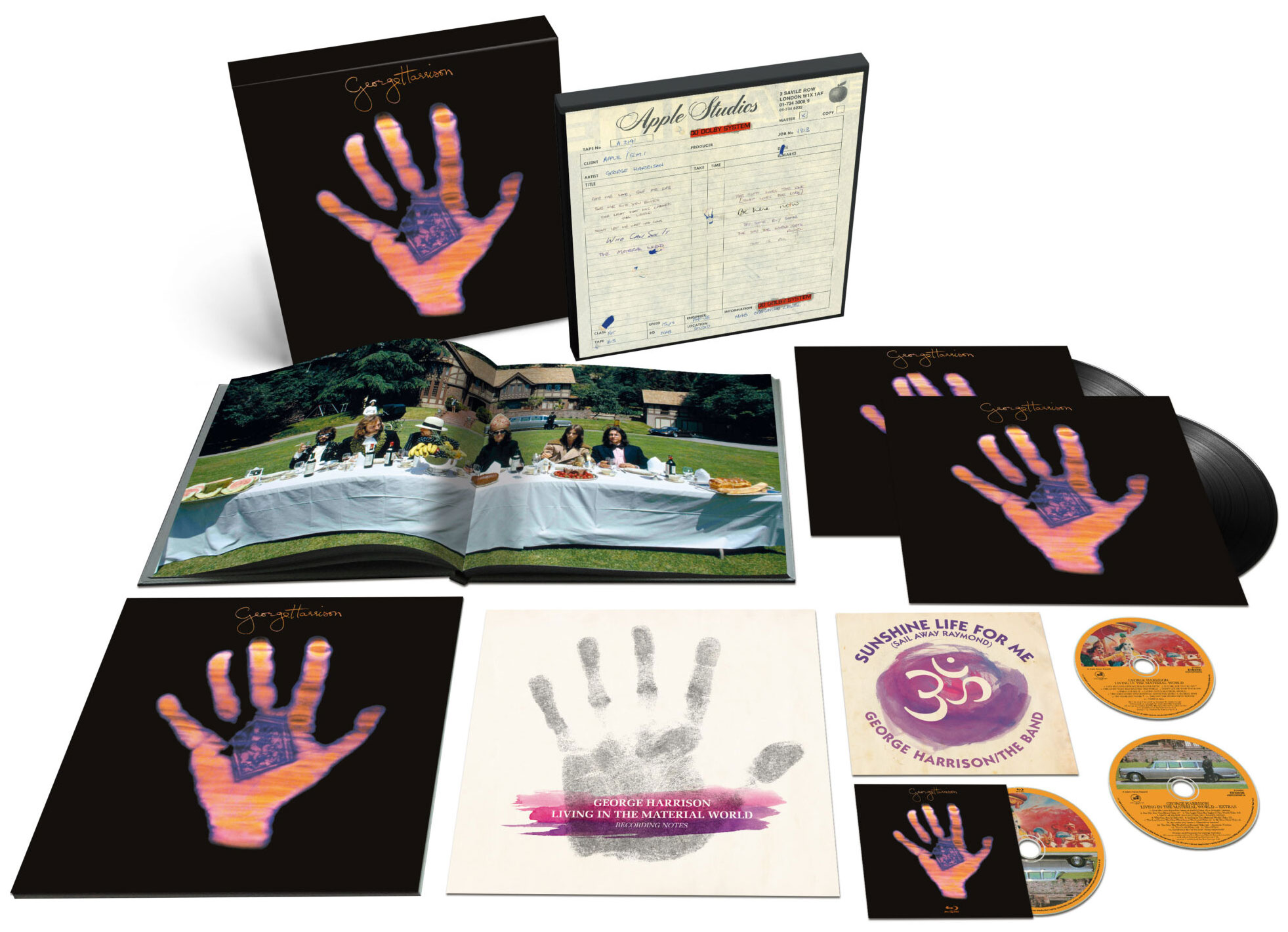 (image for) LIVING IN THE MATERIAL WORLD SUPER DELUXE BOX SET