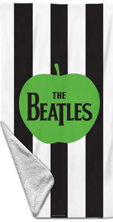 (image for) THE BEATLES APPLE LOGO BEACH TOWEL