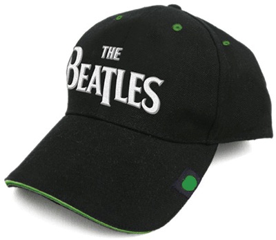 BEATLES LOGO WITH APPLE HAT - Click Image to Close