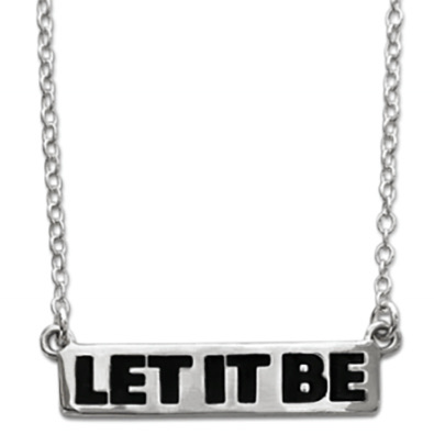 LET IT BE WOMEN'S NECKLACE AND PIN SET - Click Image to Close