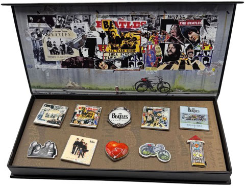(image for) BEATLES ANTHOLOGY PIN BADGE SET