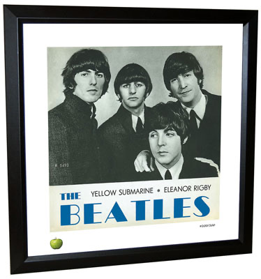 BEATLES ELEANOR RIGBY LITHOGRAPH - FRAMED - Click Image to Close
