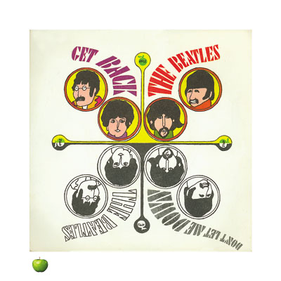 BEATLES GET BACK (VERSION 2) LITHOGRAPH - UNFRAMED - Click Image to Close
