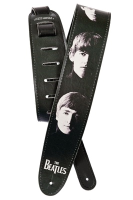 WITH THE BEATLES GUITAR STRAP - Click Image to Close