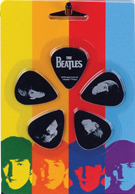 WITH THE BEATLES GUITAR PICK SET - Click Image to Close