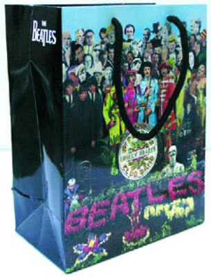 SMALL SGT PEPPER GIFT BAG - Click Image to Close