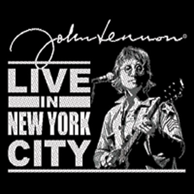 JOHN LENNON LIVE IN NEW YORK PATCH - Last One - Click Image to Close