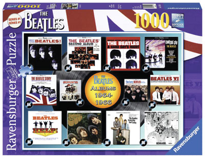 BEATLES ALBUMS 1964-66 1000 PIECE PUZZLE - Last One - Click Image to Close