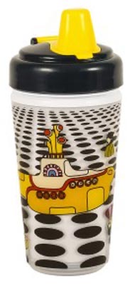 YELLOW SUB SEA OF HOLES 10 oz. SIPPY CUP - Click Image to Close