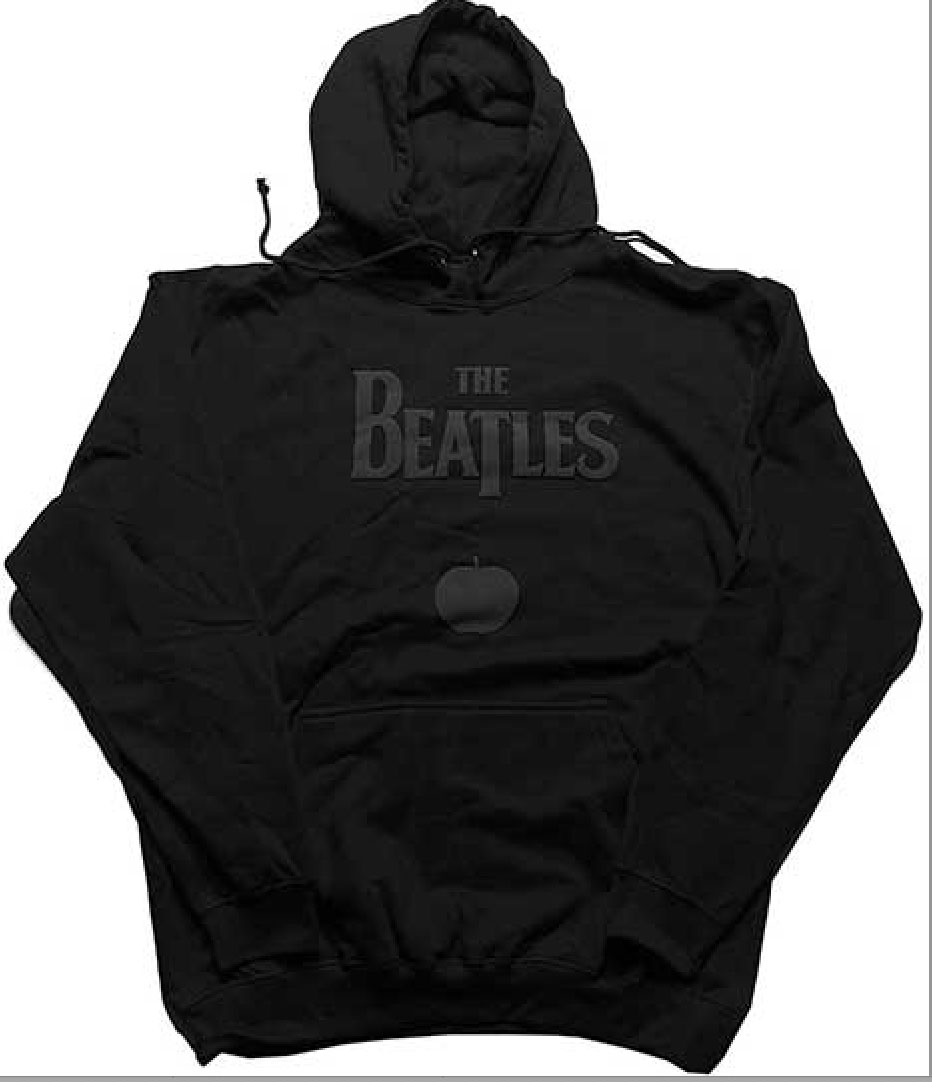 BEATLES PUFF LOGO & APPLE HOODIE - Click Image to Close