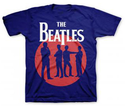 youth beatles silhouette circle t shirt beatles gifts the fest