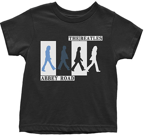 ABBEY ROAD COLORED CROSSING TODDLER TEE - Click Image to Close