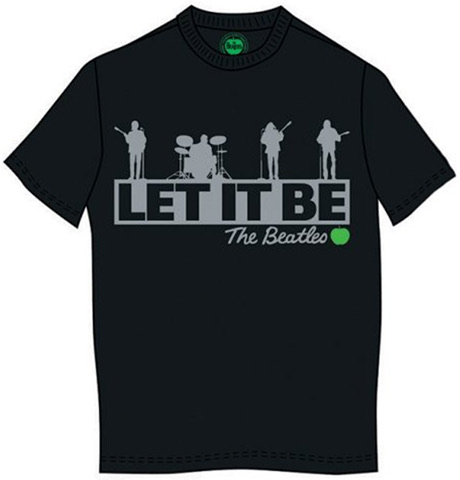 BEATLES LET IT BE SHADOW TEE - Click Image to Close