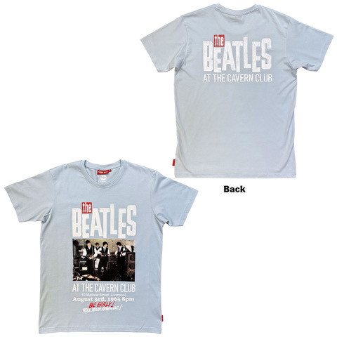 (image for) BEATLES CAVERN CLUB LT. BLUE TEE
