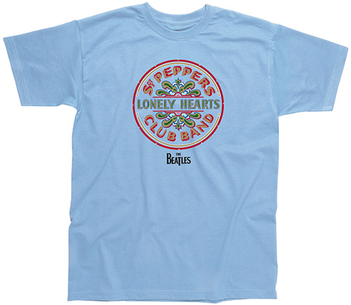 CHILD SGT PEPPER LOGO LT BLUE TEE - Click Image to Close