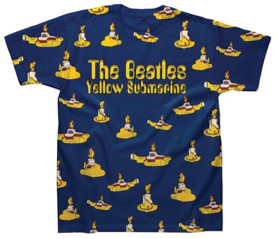 YELLOW SUBMARINE ALL OVER SUBLIMATION T