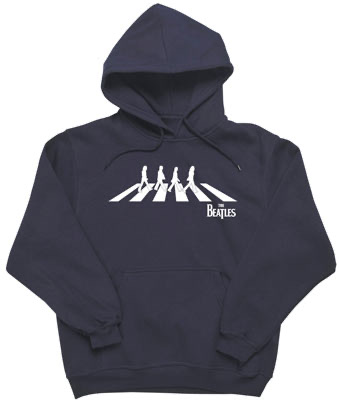 ABBEY ROAD NAVY HOODED SWEATSHIRT - XXL - Last One - Click Image to Close