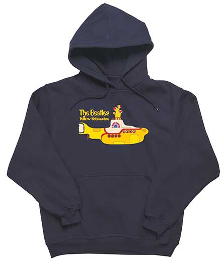 CHILD YELLOW SUBMARINE NAVY HOODIE - Click Image to Close