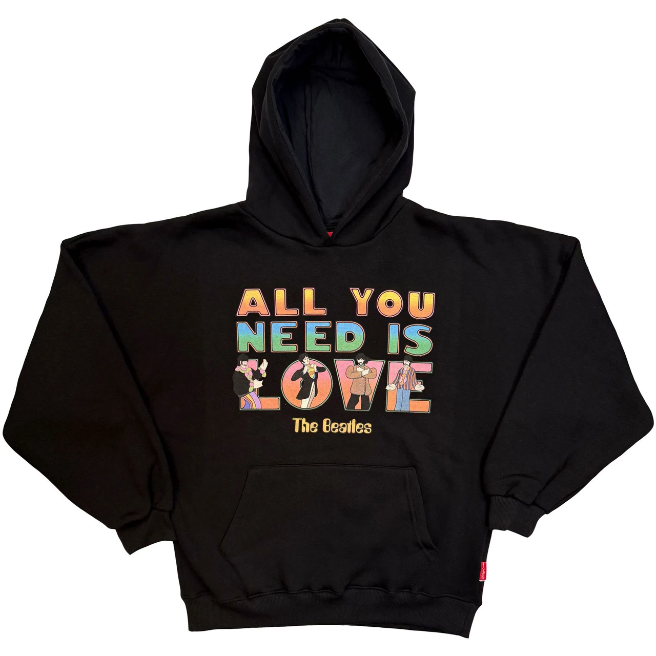 LADIES ALL YOU NEED IS LOVE HOODIE