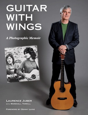 SIGNED - GUITAR WITH WINGS BOOK by LAURENCE JUBER - Click Image to Close