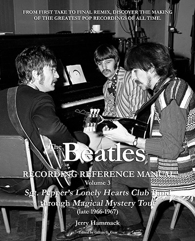 BOOKPLATE SIGNED: BEATLES RECORDING REFERENCE MANUAL. VOLUME 3 - Click Image to Close