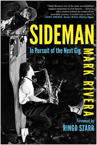 SIGNED: SIDEMAN by MARK RIVERA - HARD COVER - Click Image to Close