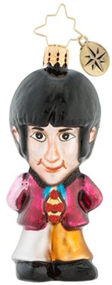 Christopher Radko All Together Now Yellow Submarine Beatles Glass Ornament