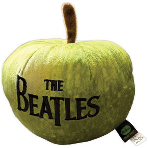 BEATLES PLUSH APPLE TOY