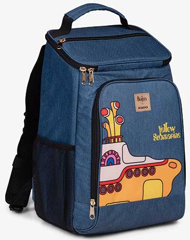 YELLOW SUBMARINE 24-CAN BACKPACK COOLER - Click Image to Close