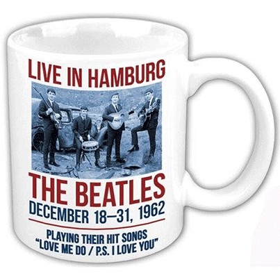 BEATLES LIVE IN HAMBURG 1962 11 OZ. MUG - Click Image to Close