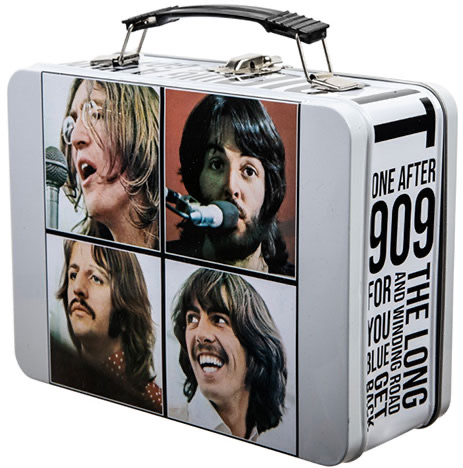 LET IT BE LARGE TIN TOTE - Click Image to Close