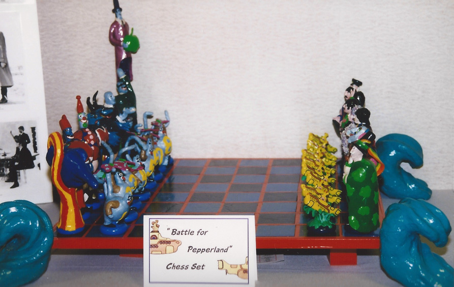 Want to check out some incredible pieces of art, like a handmade `Yellow Submarine' chess set? The FEST art contest is the place to go – Chicago `98