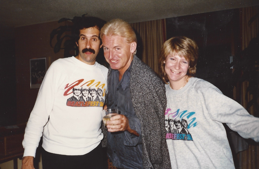 Mike McCartney with Mark and Carol Lapidos - Chicago `86