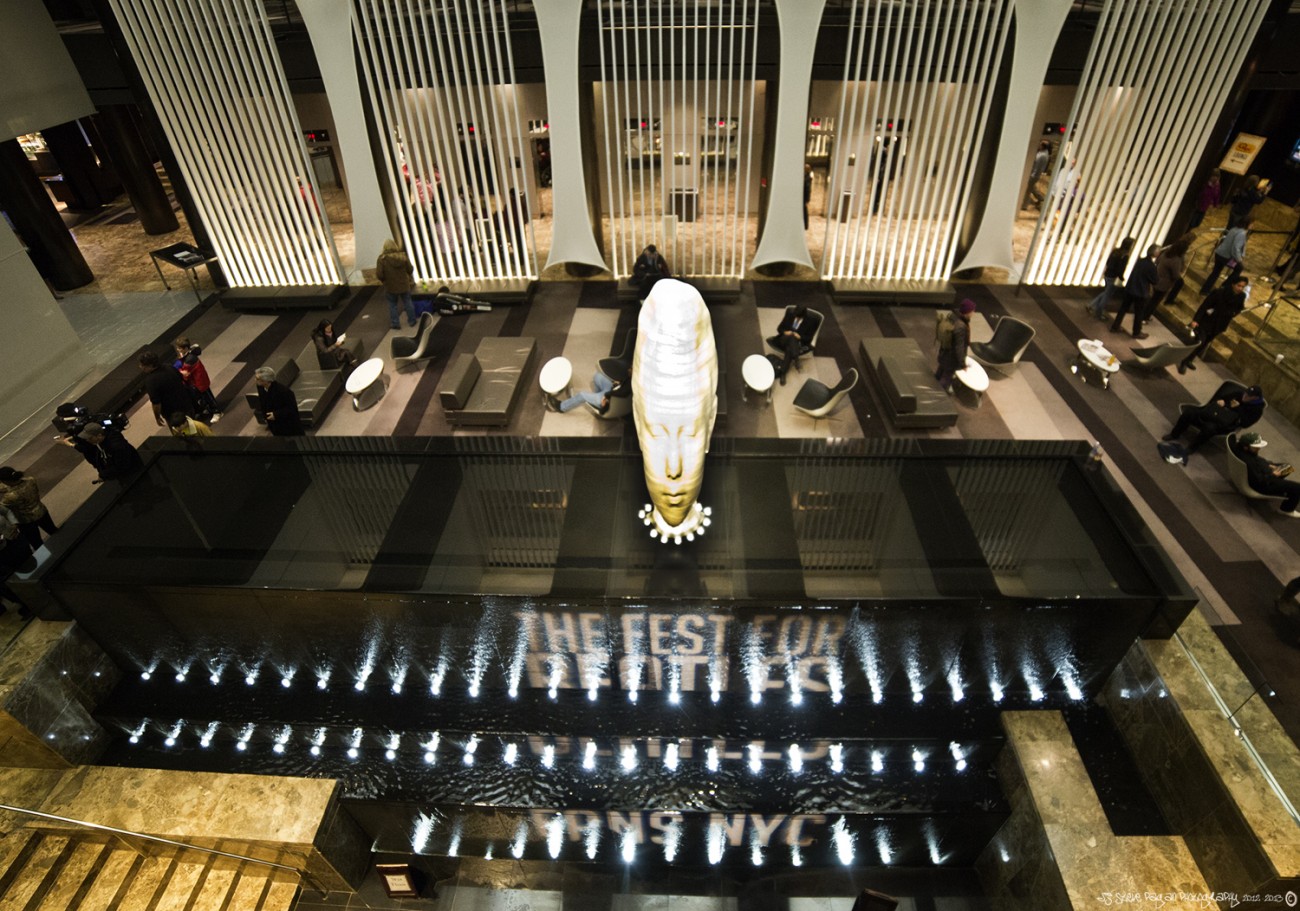 The Grand Hyatt NYC hosted the Fest. Here's a shot of the hotel prior to the start of FESTivities on Friday.