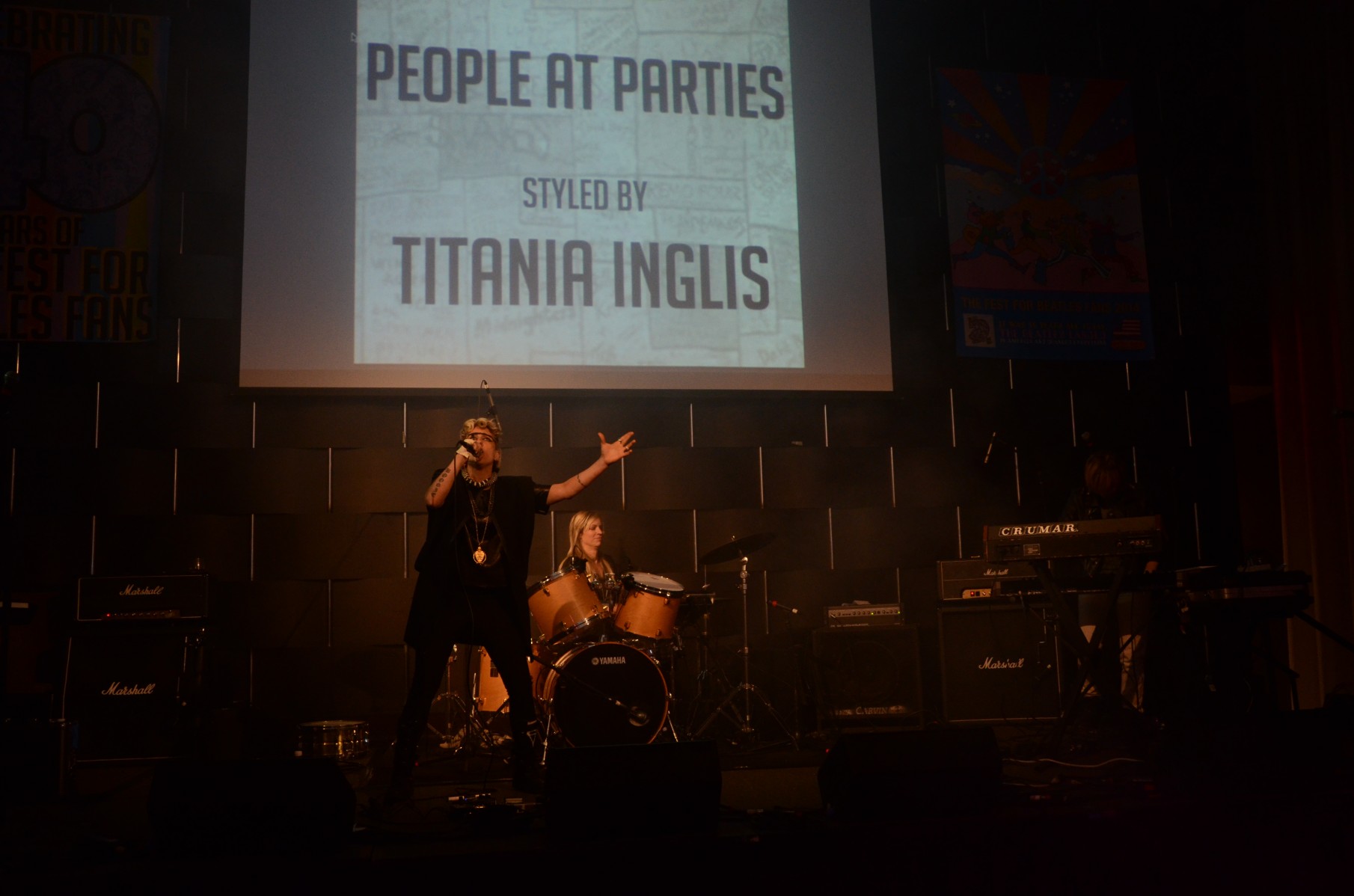 People At Parties rocks the Cavern stage on Friday night.