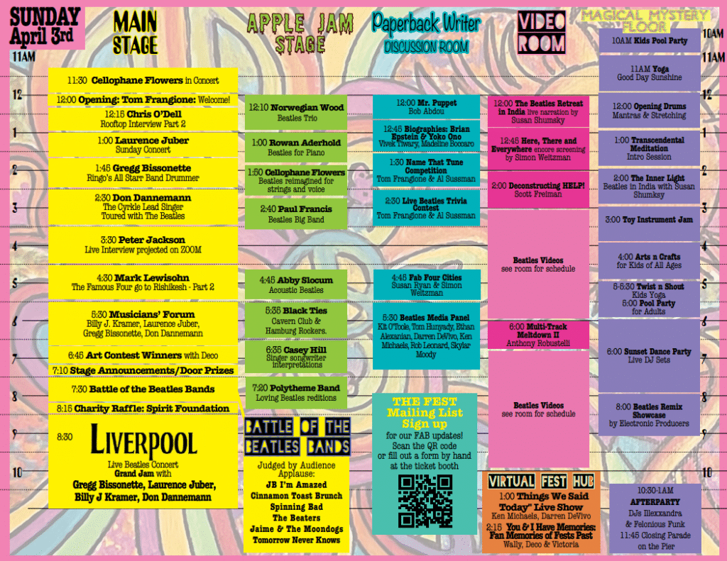 2022 NY Metro Fest Schedule of Events | The Fest for Beatles Fans